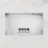 Unique Black & White Roses Tattoo Artist 名刺 (裏面)