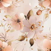 Unique Blush Gold Boho Wedding Napkins