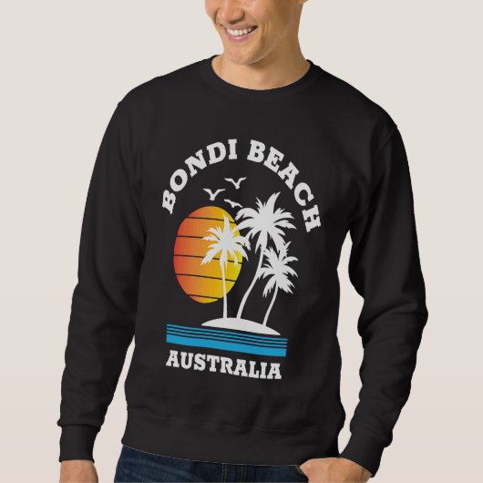 Unique Bondi Beach Australia  Souvenir スウェットシャツ (正面)