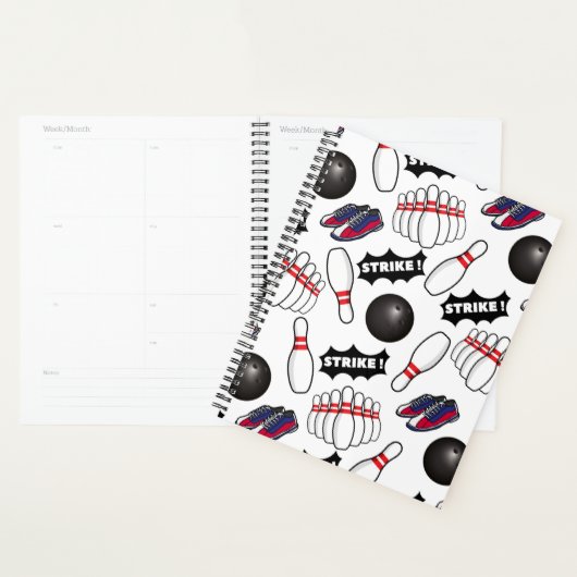 Unique Bowling Planner Journal プランナー手帳 (ディスプレー)