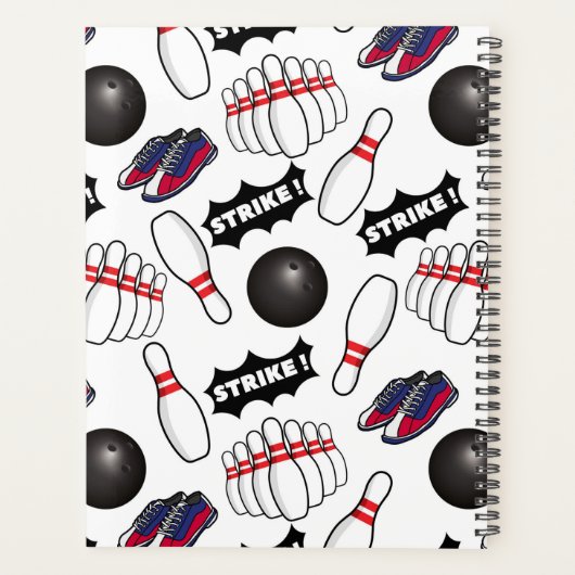 Unique Bowling Planner Journal プランナー手帳 (裏面)