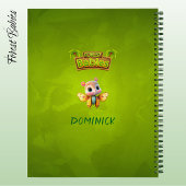 Unique Butterfly Girl Whimsical Cartoon Graphic 🦋 ノートブック