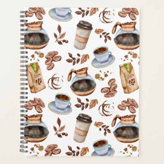 Unique Cappuccino Planner Journal プランナー手帳 (正面)