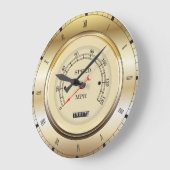 Unique Car Speedometer (MPH) Themed ラージ壁時計 (傾斜)