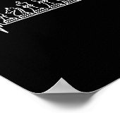 Unique Chess Themed For Men Women Chess Player Che ポスター (角)