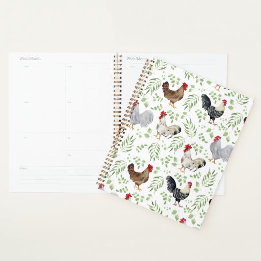 Unique Chickens Planner Journal プランナー手帳 (ディスプレー)