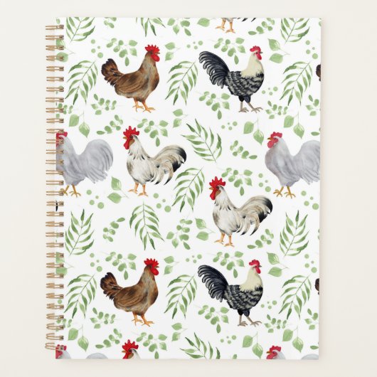 Unique Chickens Planner Journal プランナー手帳 (正面)