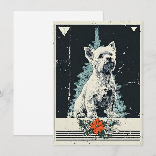 Unique Christmas Cards シーズンカード (正面/裏面)