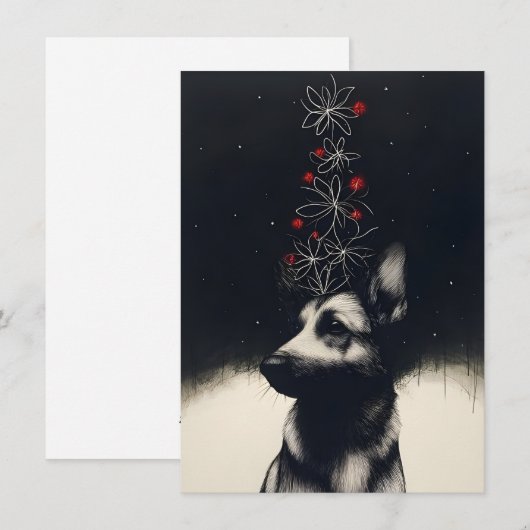 Unique Christmas Cards シーズンカード (正面/裏面)