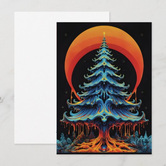 Unique Christmas Cards シーズンカード (正面/裏面)