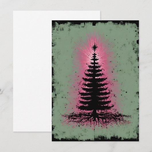 Unique Christmas Cards シーズンカード (正面/裏面)