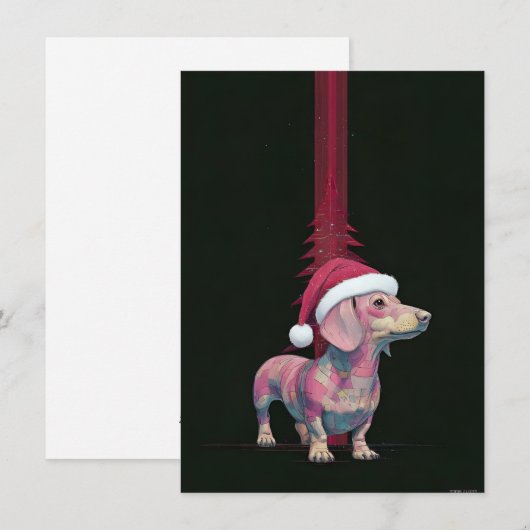 Unique Christmas Cards シーズンカード (正面/裏面)