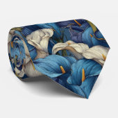 Unique Christmas Gift For Boyfriend Calla Lilies ネクタイ (ロール)