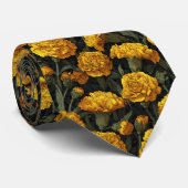 Unique Christmas Gift For Dad Carnation Flower ネクタイ (ロール)