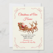 Unique Christmas Invitation Designs – Creativity  招待状 (正面)