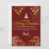 Unique Christmas Invitation Designs – Creativity  招待状 (正面)