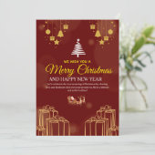 Unique Christmas Invitation Designs – Creativity  招待状 (スタンド正面)