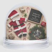 Unique Christmas pregnancy announcement (正面)