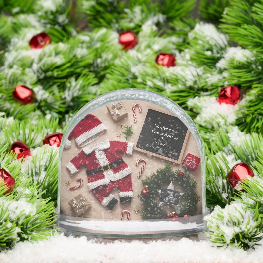 Unique Christmas pregnancy announcement (クリスマス)