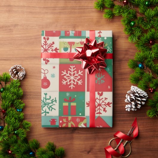 Unique Christmas Wrapping Paper ラッピングペーパー (クリスマスギフト)