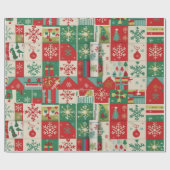 Unique Christmas Wrapping Paper ラッピングペーパー (フラット)