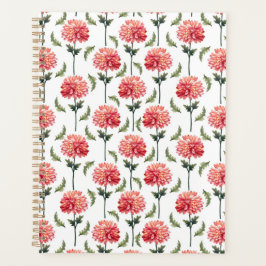 Unique Chrysanthemum Floral Planner Journal プランナー手帳
