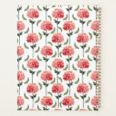 Unique Chrysanthemum Floral Planner Journal プランナー手帳 (裏面)