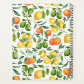 Unique Citrus Fruit Planner Journal プランナー手帳 (裏面)