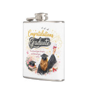 Unique Class of 2026 Graduation Gift Flask フラスク (左)