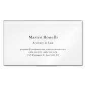 Unique Classical Personalized Custom マグネット名刺 (正面)