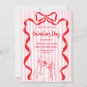 Unique Cocktail Galentine's Day Party Brunch  招待状 (正面)