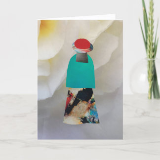 Unique Collage Earth Mama Cedar Blank Card カード