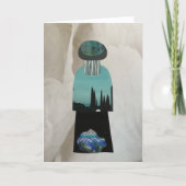 Unique Collage Earth Mama Jenn Blank Card カード (正面)