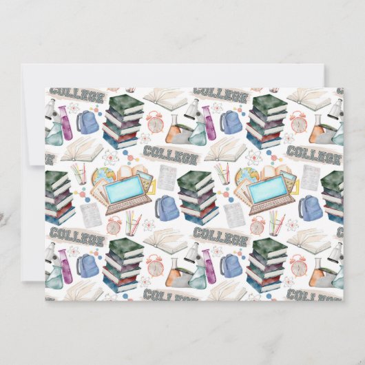 Unique College Note Card ノートカード (正面)