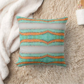 Unique Colorful Triangle Pattern クッション (ブランケット)