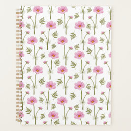Unique Cosmos Floral Planner Journal プランナー手帳