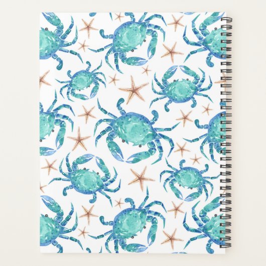 Unique Crabs Planner Journal プランナー手帳 (裏面)