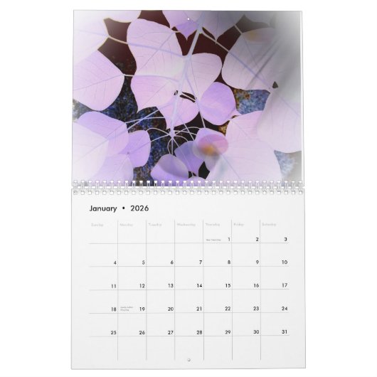 Unique Creative Photography Edit Originals カレンダー (1月 2026)