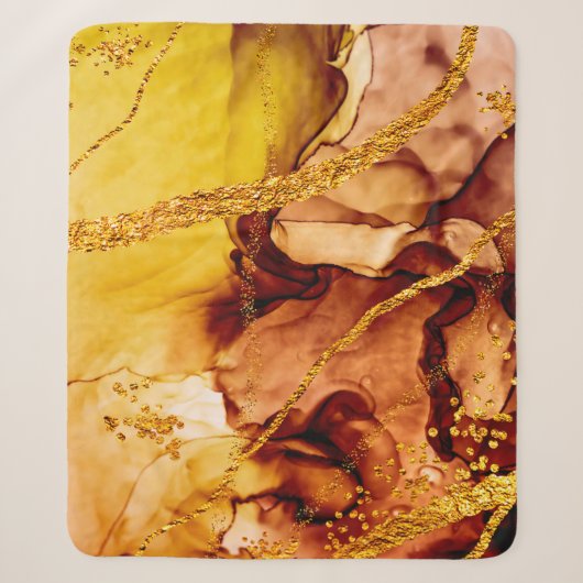 Unique creativity. Art&Gold. Inspired by the Sky. シェルパブランケット (正面)