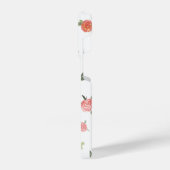 Unique Custom Floral Photo iPhoneケース (左側面)