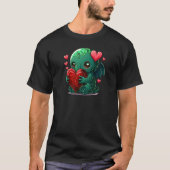 Unique Cute Cthulhu Valentines Day Tシャツ (正面)