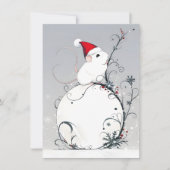 Unique Cute Mouse Christmas Cards シーズンカード (正面)