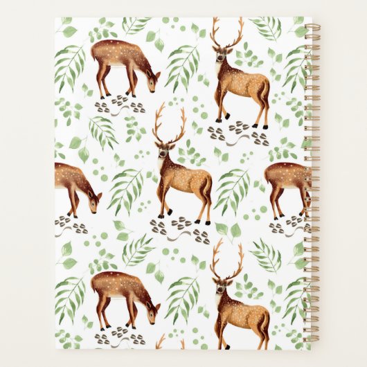 Unique Deer Planner Journal プランナー手帳 (裏面)