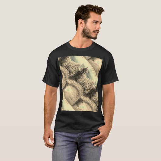 Unique design for smart men tシャツ (正面フル)