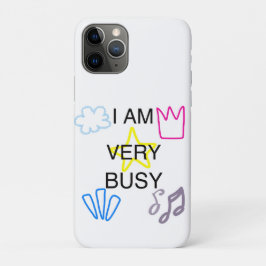 Unique Designs Iam Very Busy iPhone 11 Proケース