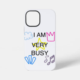 Unique Designs Iam Very Busy iPhone 12 Miniケース