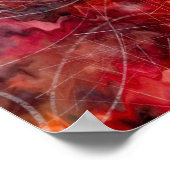 Unique Digital Painting Sci-Fi Fantasy Space Scene ポスター (角)