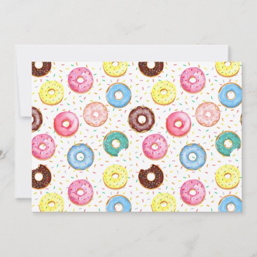 Unique Donuts Note Card ノートカード (正面)