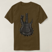 Unique Dragon Guitar For MenRock  Tシャツ (デザイン正面)