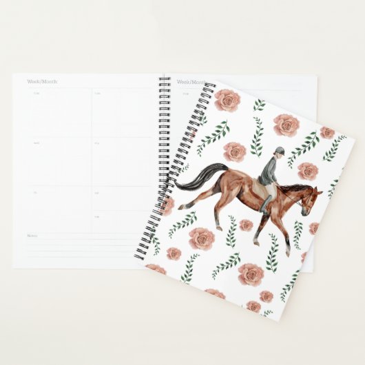 Unique Equestrian Planner Journal プランナー手帳 (ディスプレー)